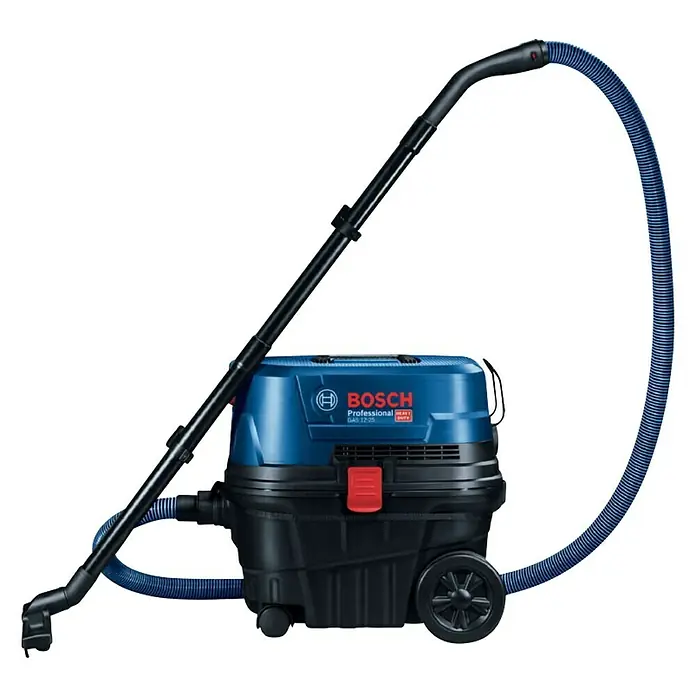 Bosch Professional Usisivač za mokro i suho usisavanje GAS 12-25 PL - 1.250 W, Zapremina spremnika: 21 l - Pogled s lijeve strane