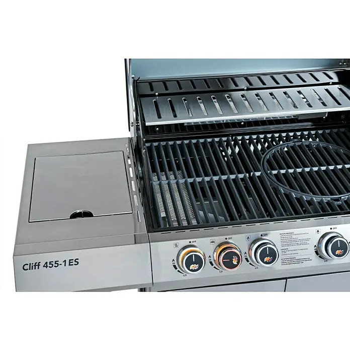 Plinski roštilj Cliff 455-1 ES - Broj plamenika: 4, 14 kW - Detaljan prikaz