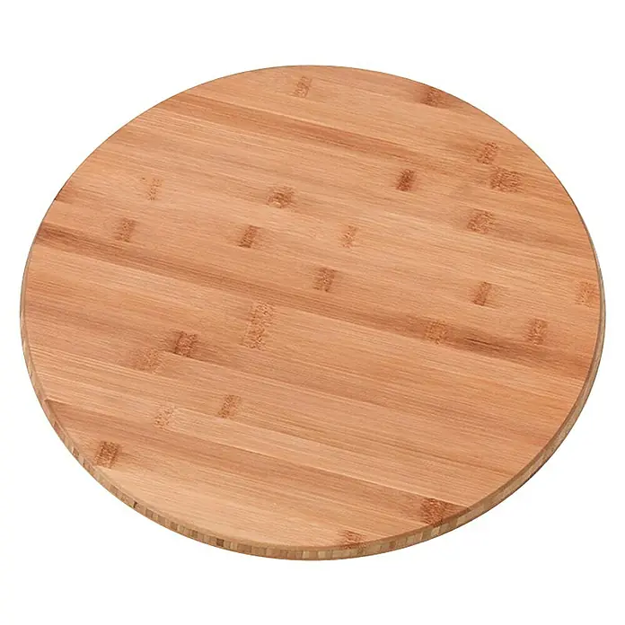 CUCINE Okretna drvena ploča - Bambus, Promjer: 40 cm - Pogled odozgo