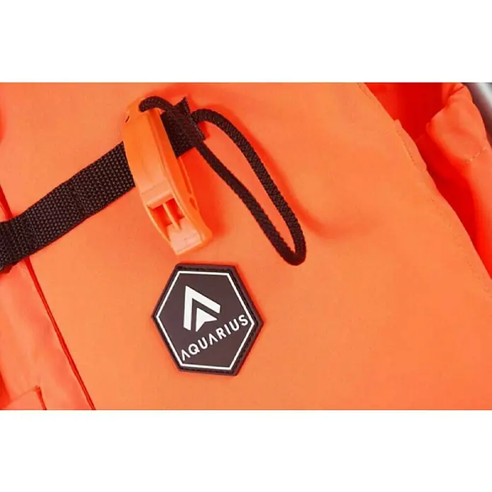 Prsluk za spašavanje AQ 100 N - 60 - 70 kg, 80 N, Narančaste boje - Detaljan prikaz