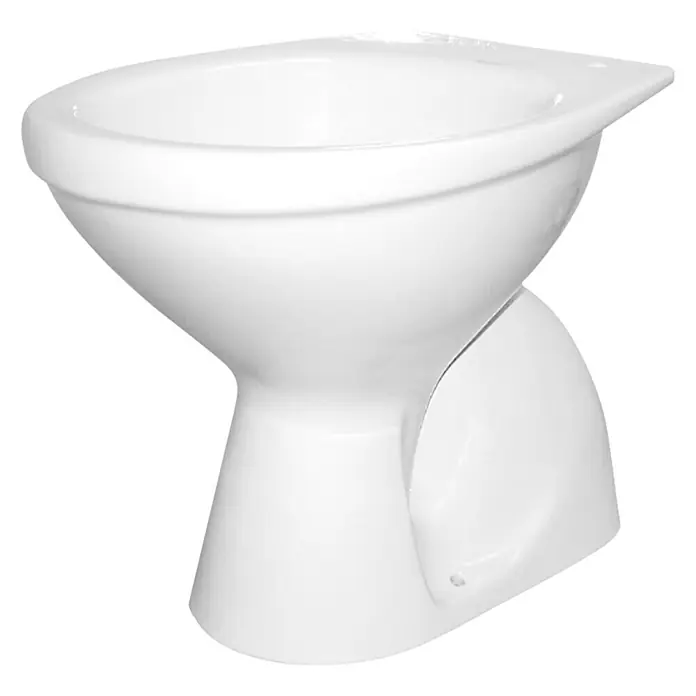 Kolo Idol Stajaća WC školjka - 460 x 360 x 385 mm, Keramika, Bijele boje - Dijagonalni pogled