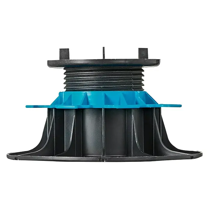 Nosač za ploču - 6 kom, Podešavanje po visini: 8 cm - 14 cm, PVC - Pogled sprijeda