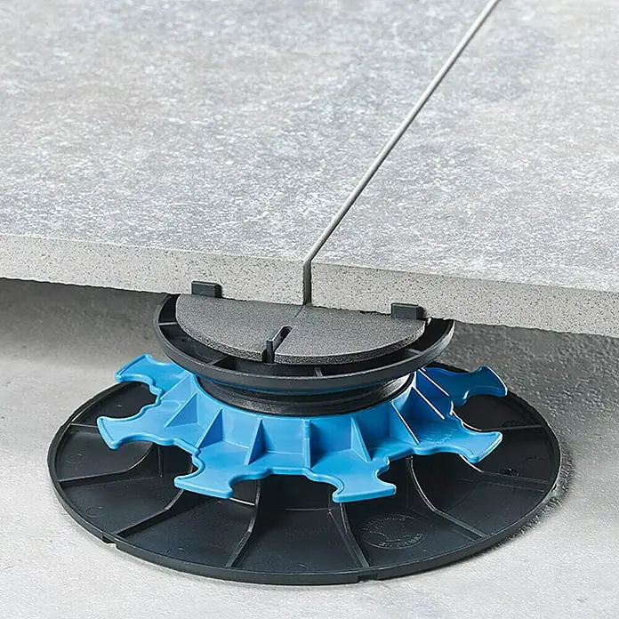 Nosač za ploču - 6 kom, Podešavanje po visini: 8 cm - 14 cm, PVC - Detaljan prikaz