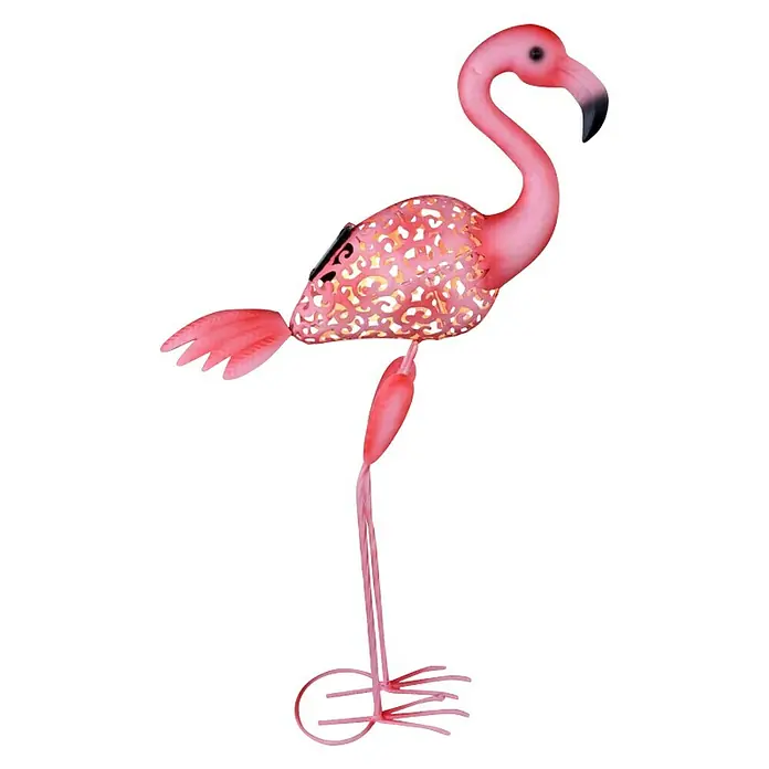 Globo Solarna ukrasna LED svjetiljka - Pink, D x Š x V: 340 x 160 x 740 mm - Pogled s desne strane