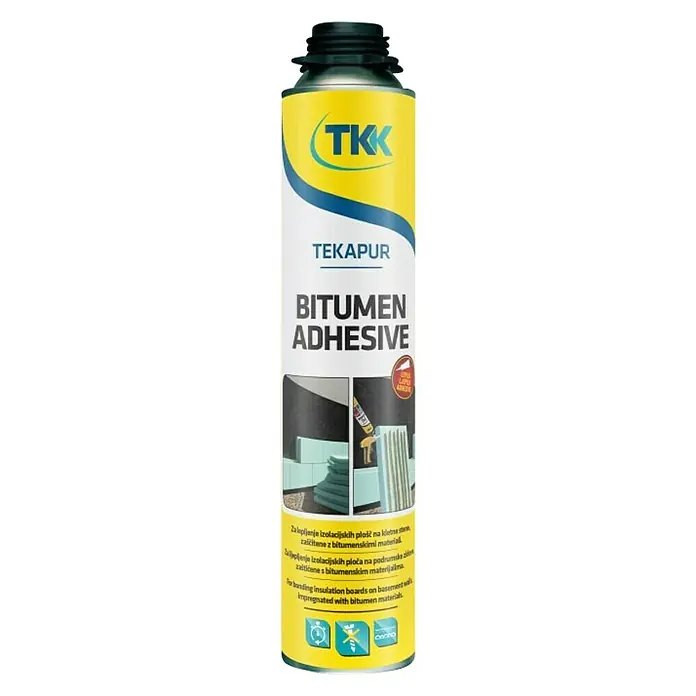 Bitumensko ljepilo Tekapur - 750 ml, Pressure-Pack - Pogled sprijeda