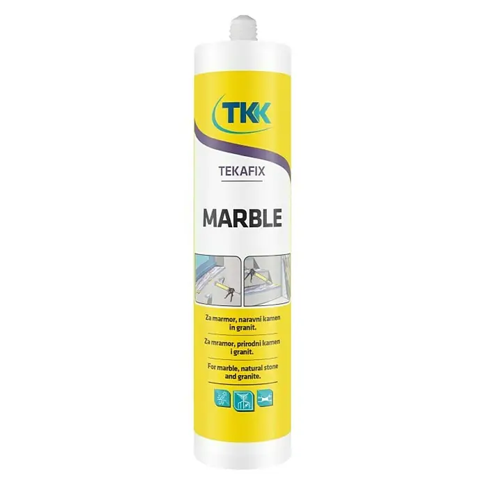 Silikon za mramor i granit Tekafix - 300 ml - Pogled sprijeda