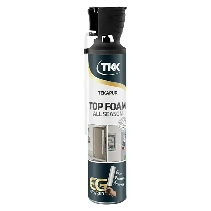 PU pjena za pištolj Top Foam All Season - 600 ml, Poliuretan (PU) - Pogled sprijeda