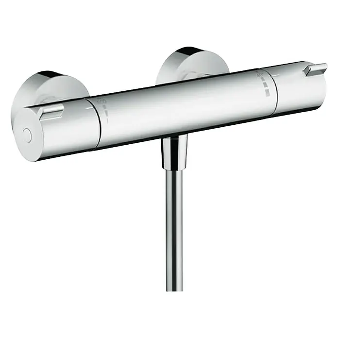Hansgrohe Mješalica za tuš s termostatom - Krom, Sjaj - Dijagonalni pogled