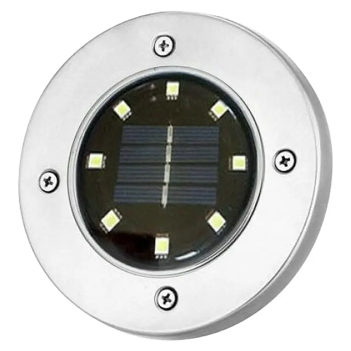 Ferotehna Solarna svjetiljka Floor - Ø x V: 115 x 125 mm, LED - Pogled s gornje strane