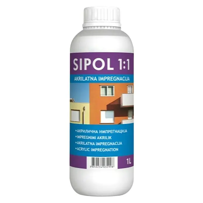 Impregnacija Sipol - 1 l - Pogled sprijeda
