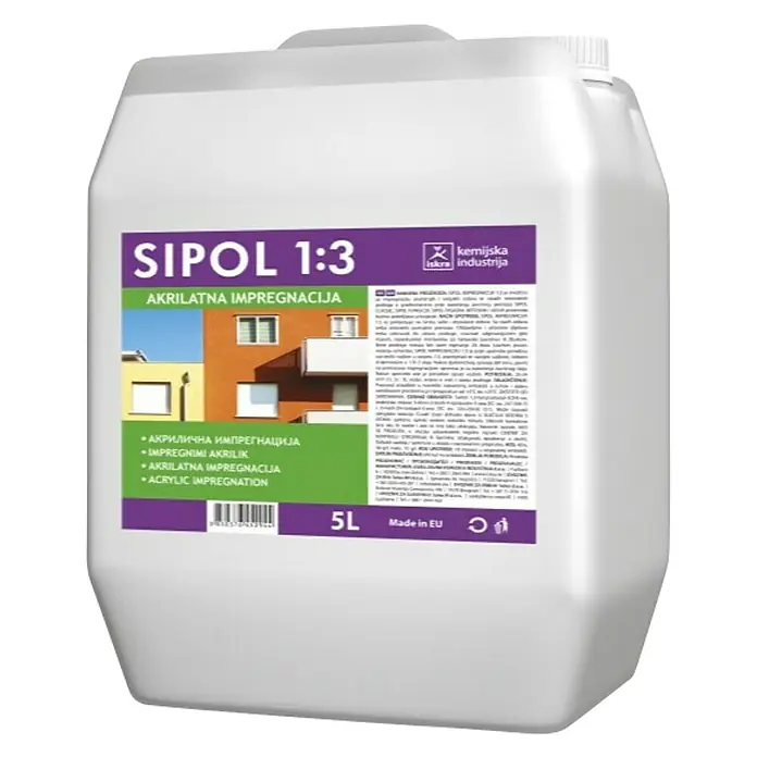 Impregnacija Sipol - 5 l - Dijagonalni pogled