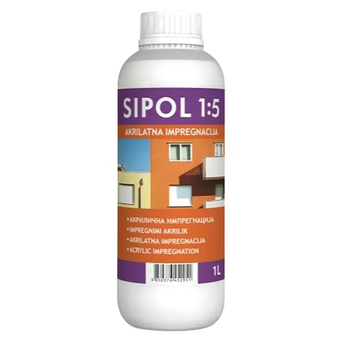 Impregnacija Sipol - 1 l - Pogled sprijeda
