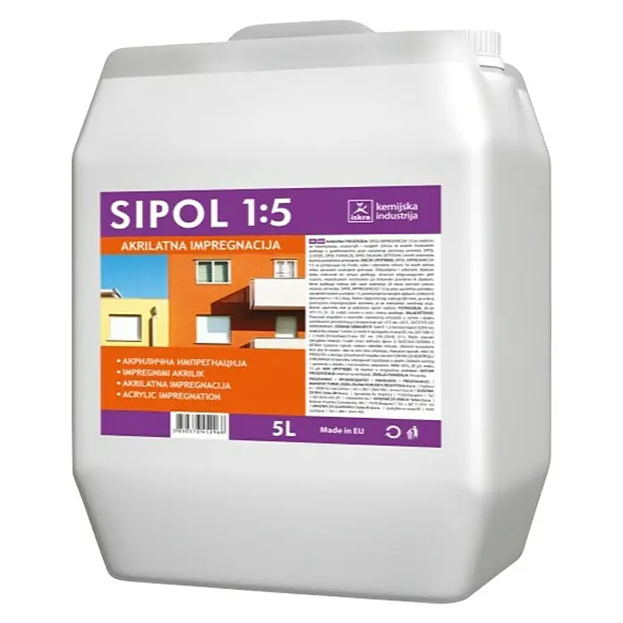 Impregnacija Sipol - 5 l - Dijagonalni pogled
