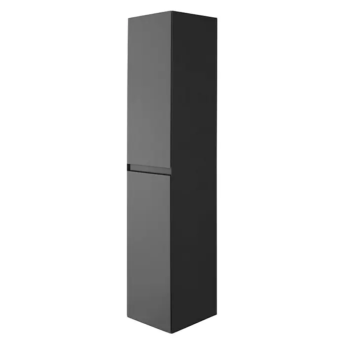 Space Visoki ormar - 33,9 x 35 x 169 cm, Antracit, Mat - Dijagonalni pogled