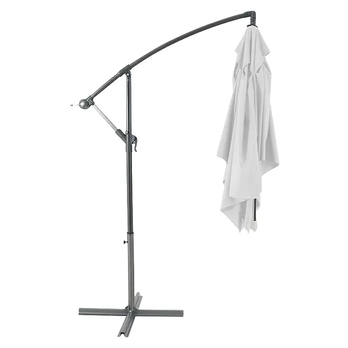 Viseći suncobran Verona - Natur, D x Š: 200 x 250 cm - Dijagonalni pogled