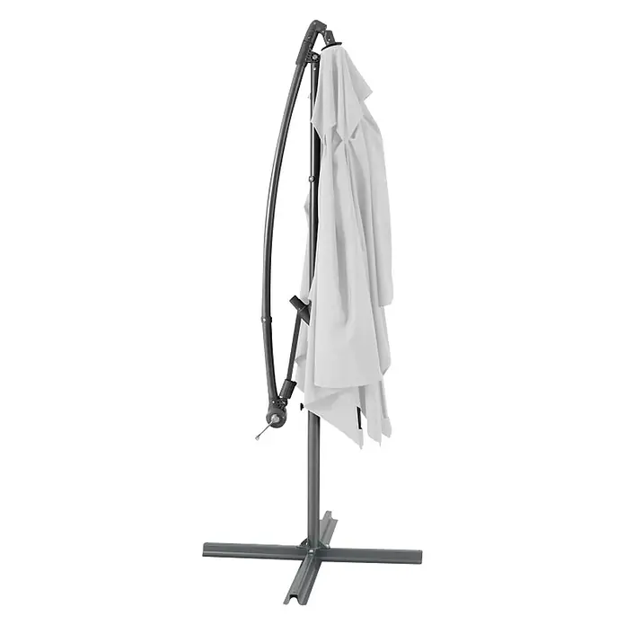 Viseći suncobran Verona - Natur, D x Š: 200 x 250 cm - Dijagonalni pogled