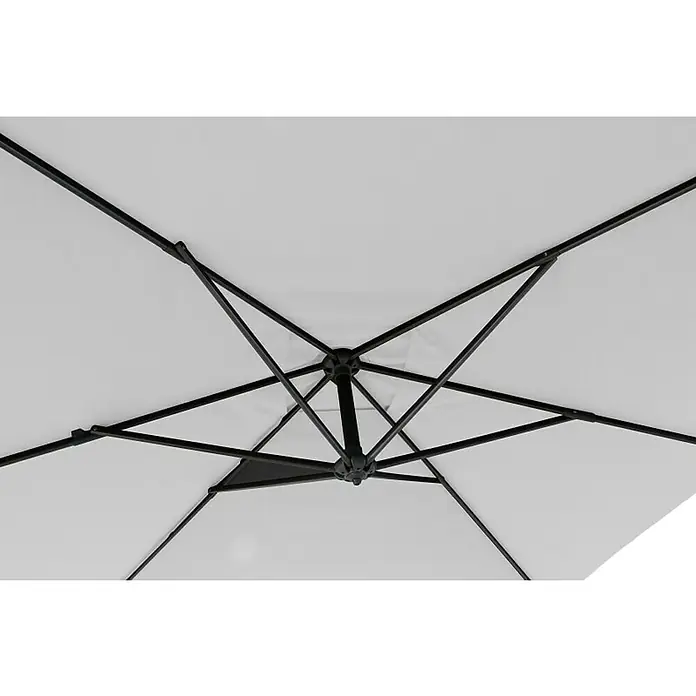 Viseći suncobran Verona - Natur, D x Š: 200 x 250 cm - Detaljan prikaz