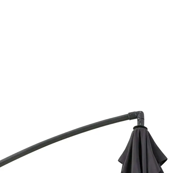 Viseći suncobran Verona - Antracit, D x Š: 200 x 250 cm - Detaljan prikaz