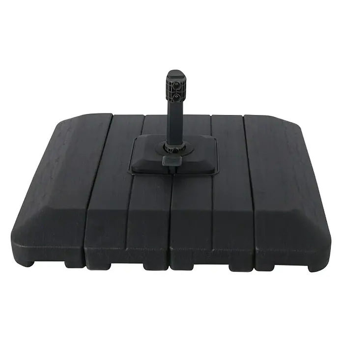 Stalak za suncobran Algarve - D x Š x V: 98 x 98 x 12 cm - Pogled sprijeda