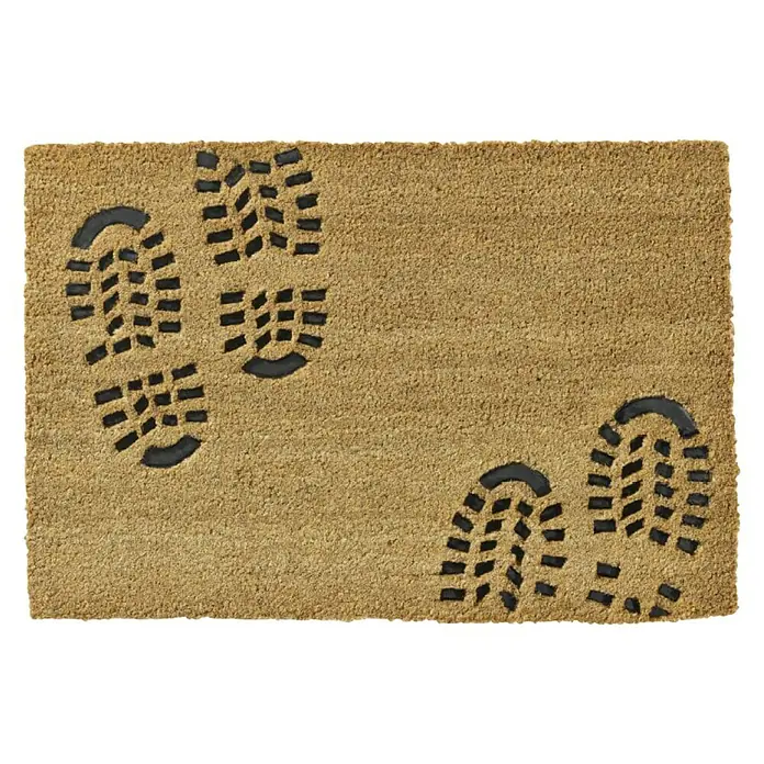 Hamat Otirač od kokosa Rubber - 60 x 40 cm - Pogled s gornje strane