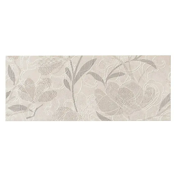 Gorenje Keramika Dekorativna pločica Unica - 50 x 20 cm, Sivo bijele boje - Detaljan prikaz