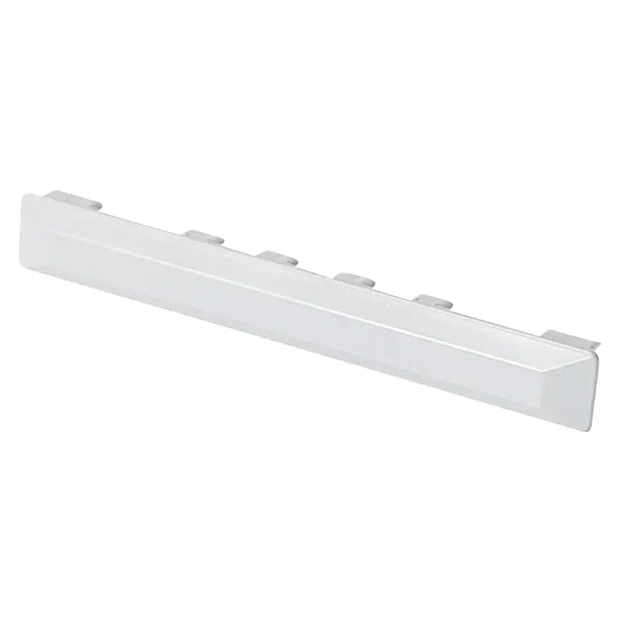 BaukulitVox Profi-Line Završni element - Bijele boje, 150 x 20 x 20 mm - Dijagonalni pogled