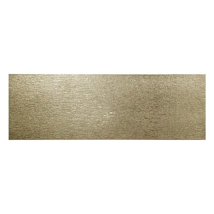 Dekorativna pločica Benetton - Š x D: 30 x 90 cm, Zlatne boje - Pogled s gornje strane