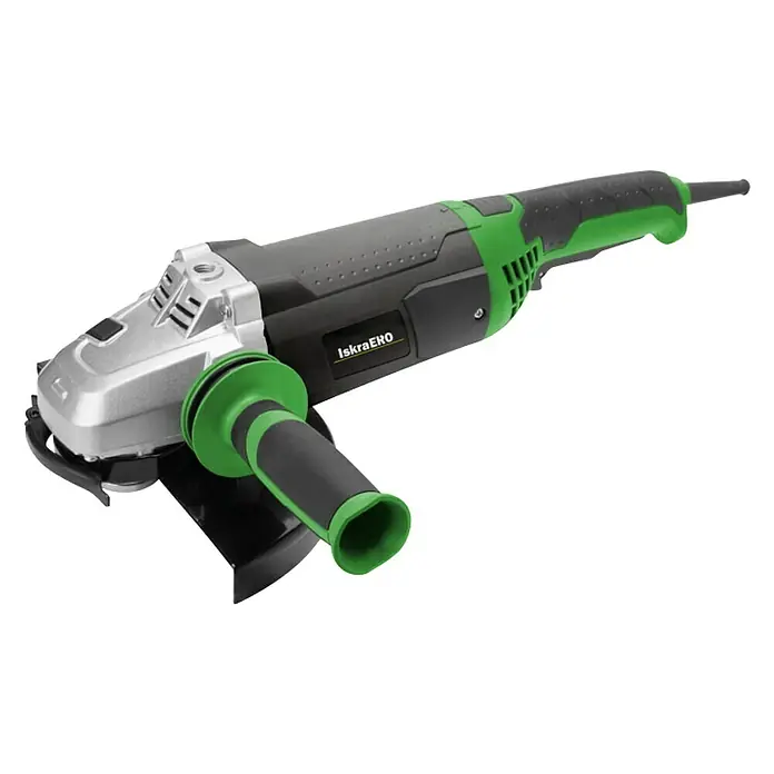 Iskra ERO Kutna brusilica IE-AG2200 - 2.200 W, Promjer rezne ploče: 230 mm, Broj okretaja pri praznom hodu: 0 okr/min - 6.600 okr/min - Dijagonalni pogled