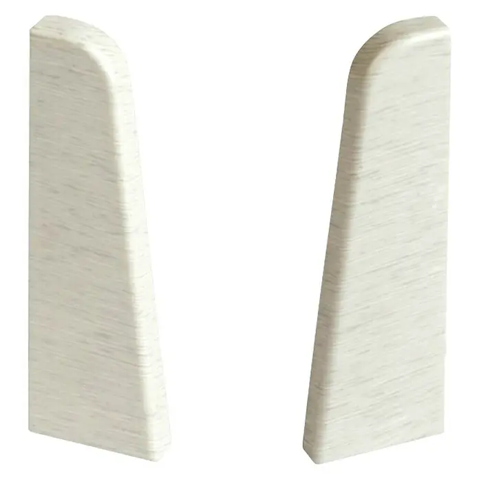 Egger Krajnja kapica - Hrast sivoplava, 2 kom, Namijenjeno za: Egger rubne letvice 17 x 60 mm - Pogled sprijeda