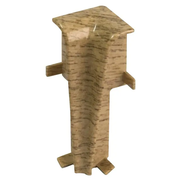 Egger Unutarnji kutnik za lajsne - Prirodna hrastovina, 2 kom, Namijenjeno za: Egger rubne letvice 17 x 60 mm - Dijagonalni pogled