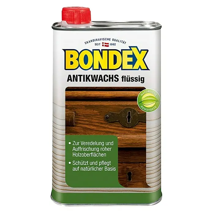 Bondex Antik vosak - Tekuće, Bezbojno, 500 ml - Pogled sprijeda