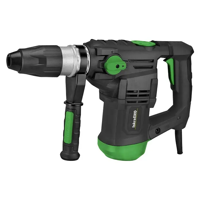 Iskra ERO Udarna bušilica IE-RH40L-1600 - 1.600 W, Broj okretaja pri praznom hodu: 0 okr/min - 630 okr/min, Jačina pojedinog udarca: 9,5 J - Pogled s lijeve strane