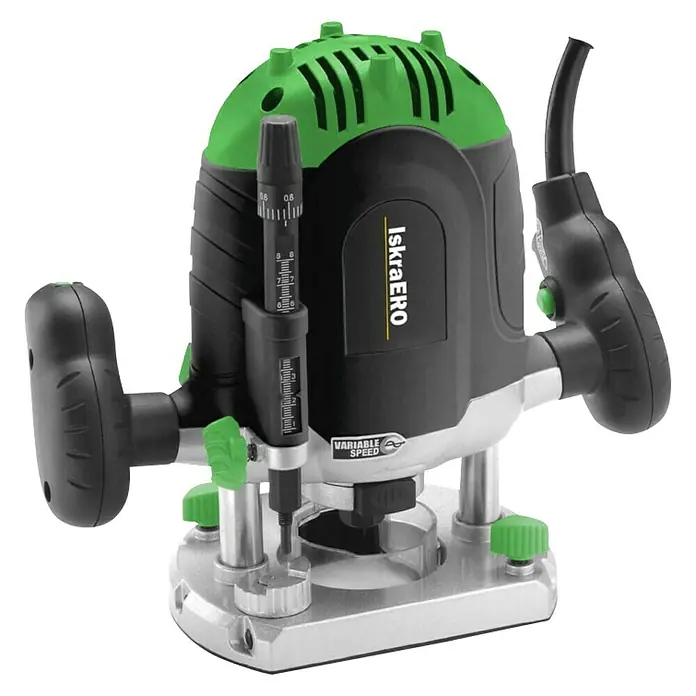Iskra ERO Stroj za glodanje IE-ER12-1600 - 1.600 W, Maksimalan hod glodalice: 60 mm - Dijagonalni pogled