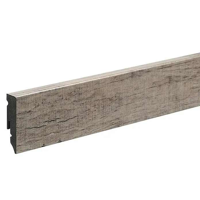 Profiles and more Podna kutna lajsna - 2,4 m x 15 mm x 50 mm, Ravni oblik - Dijagonalni pogled