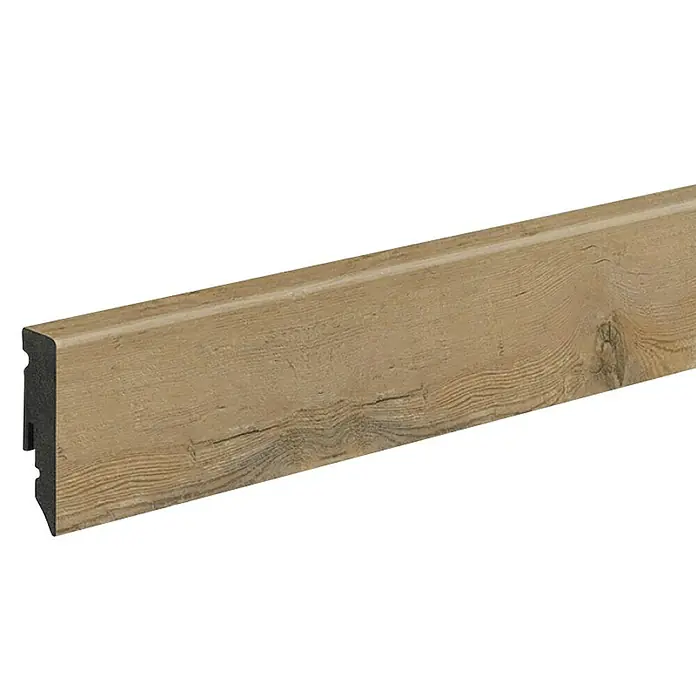 Profiles and more Podna kutna lajsna - 2,4 m x 15 mm x 50 mm, Ravni oblik - Dijagonalni pogled