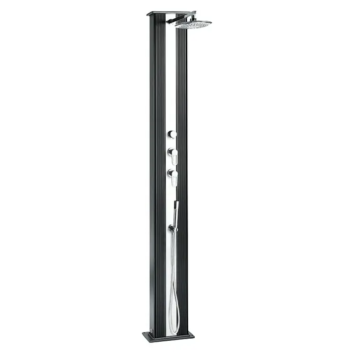 Solarni tuš Dada - 40 l, 228 cm - Dijagonalni pogled