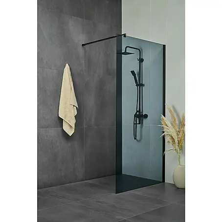 Aquaart  Tuš stijena Vetro Black