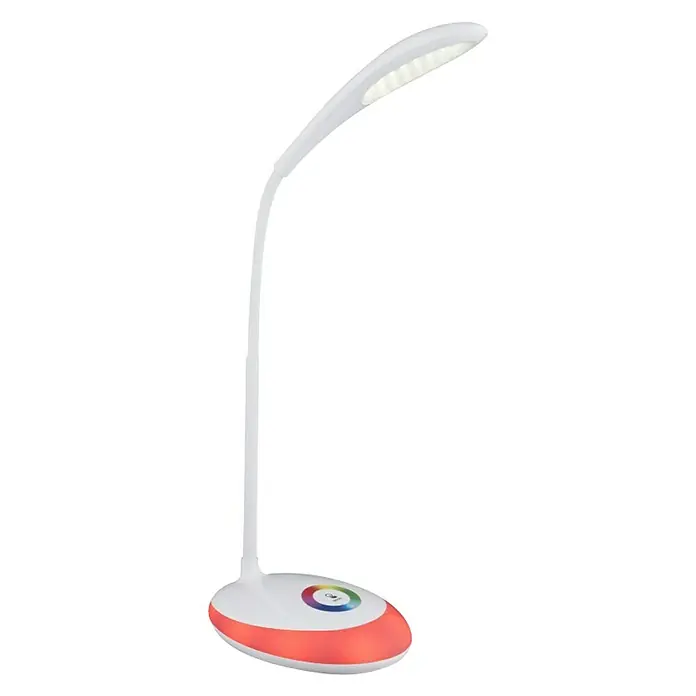 Globo Stolna LED svjetiljka - 4,4 W, D x Š x V: 30 x 11 x 48 cm, Bijele boje, Neutralno bijelo - Dijagonalni pogled