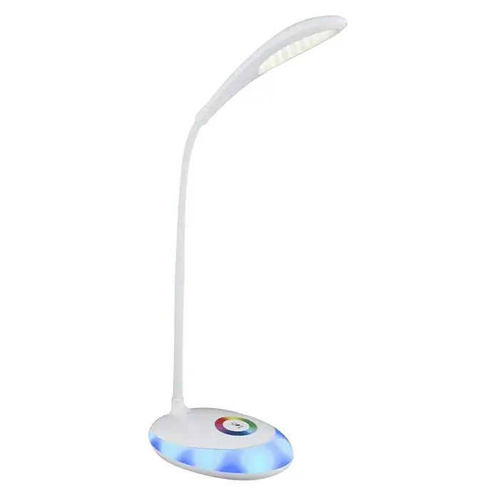 Globo Stolna LED svjetiljka - 4,4 W, D x Š x V: 30 x 11 x 48 cm, Bijele boje, Neutralno bijelo - Dijagonalni pogled