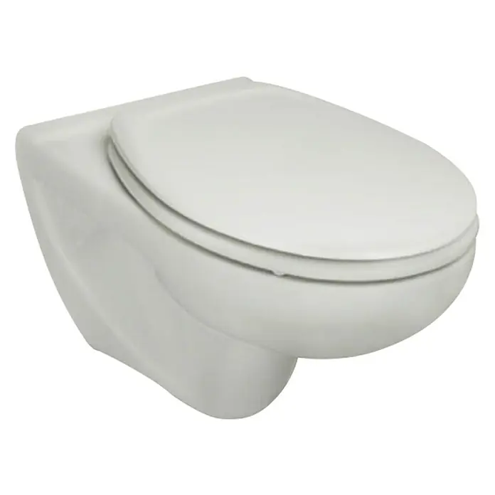 Roca Victoria Zidna WC školjka - D x Š x V: 52,5 x 35,5 x 39,5 cm, Bijele boje - Dijagonalni pogled