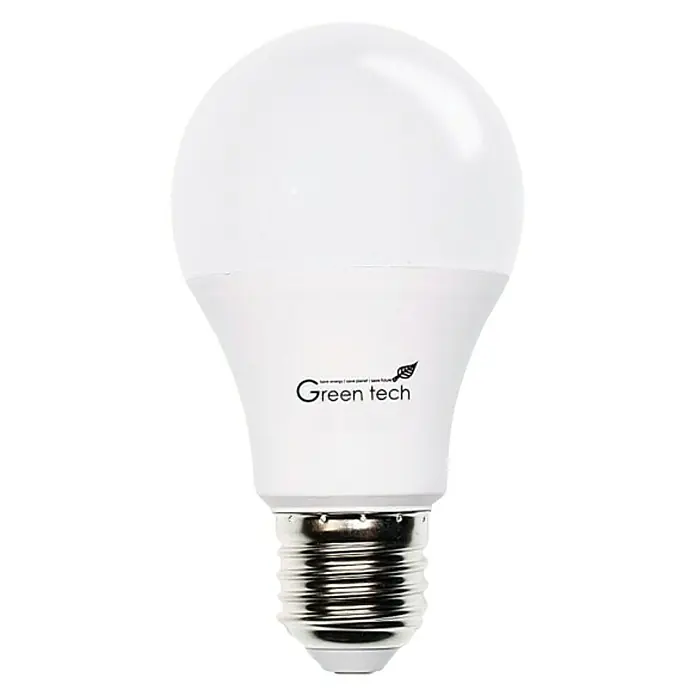 LED žarulja Green Tech - 15 W, Hladna bijela, E27, 1.500 lm - Pogled sprijeda