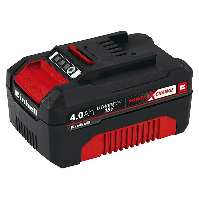 Einhell Power X-Change Punjač i baterija PXC-Starter-Kit - 18 V, 1 baterija, 4 Ah - Dijagonalni pogled
