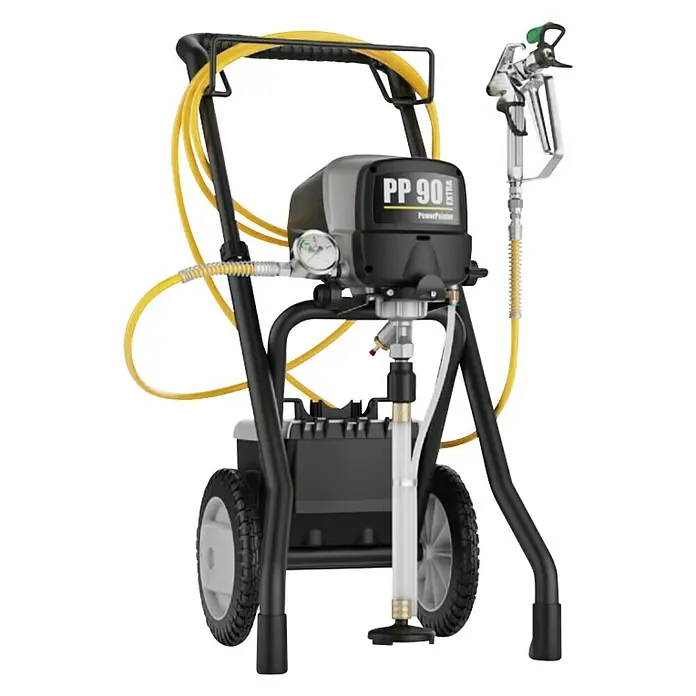 Wagner High Efficiency Airless Sustav za prskanje boje Power Painter 90 - Priključna snaga: 800 W, Protok: 1,9 l/min - Dijagonalni pogled