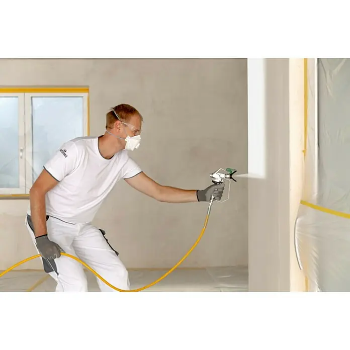 Wagner High Efficiency Airless Farbsprühsystem Power Painter 90 - Leistungsaufnahme: 800 W, Förderleistung: 1,9 l/min - Anwendungsbeispiel