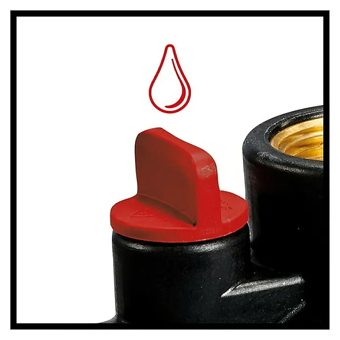 Einhell Power X-Change Bomba de agua para jardín de batería Aquinna - Sin batería, Capacidad de bombeo máx.: 3.000 l/h - Primer plano