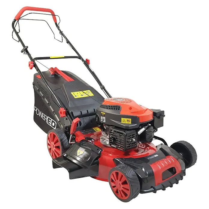 Powered Benzinska kosilica PWRB 46R 4 IN 1-EU - Širina reza: 46 cm - Dijagonalni pogled