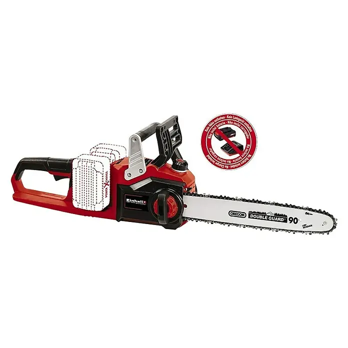 Einhell Power X-Change Akumulatorska lančana pila GE-LC 36/35 LI Solo - 36 V, Bez akumulatora, Dužina mača: 35 cm - Pogled s desne strane