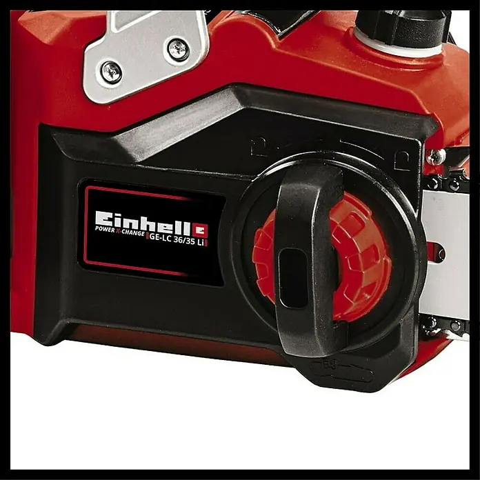 Einhell Power X-Change Accukettingzaag GE-LC 36/35 LI Solo - 36 V, Excl. accu, Lengte zaagblad: 35 cm - Close-up