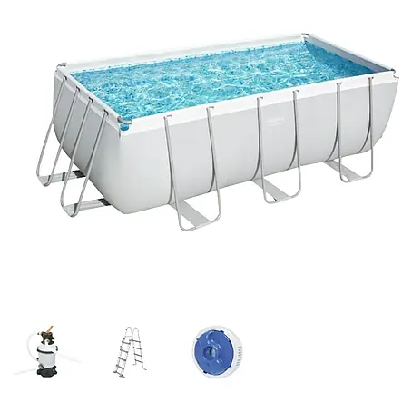 Bestway  Bazen sa priborom Power Steel Rectangular