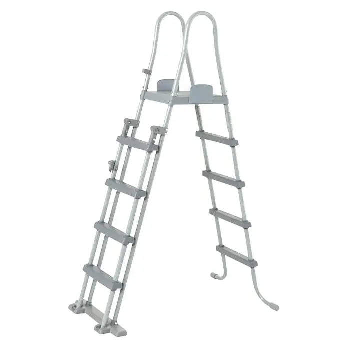 Bestway Bazen sa priborom Power Steel Rectangular - D x Š x V: 956 x 488 x 132 cm, 52.231 l - Dijagonalni pogled